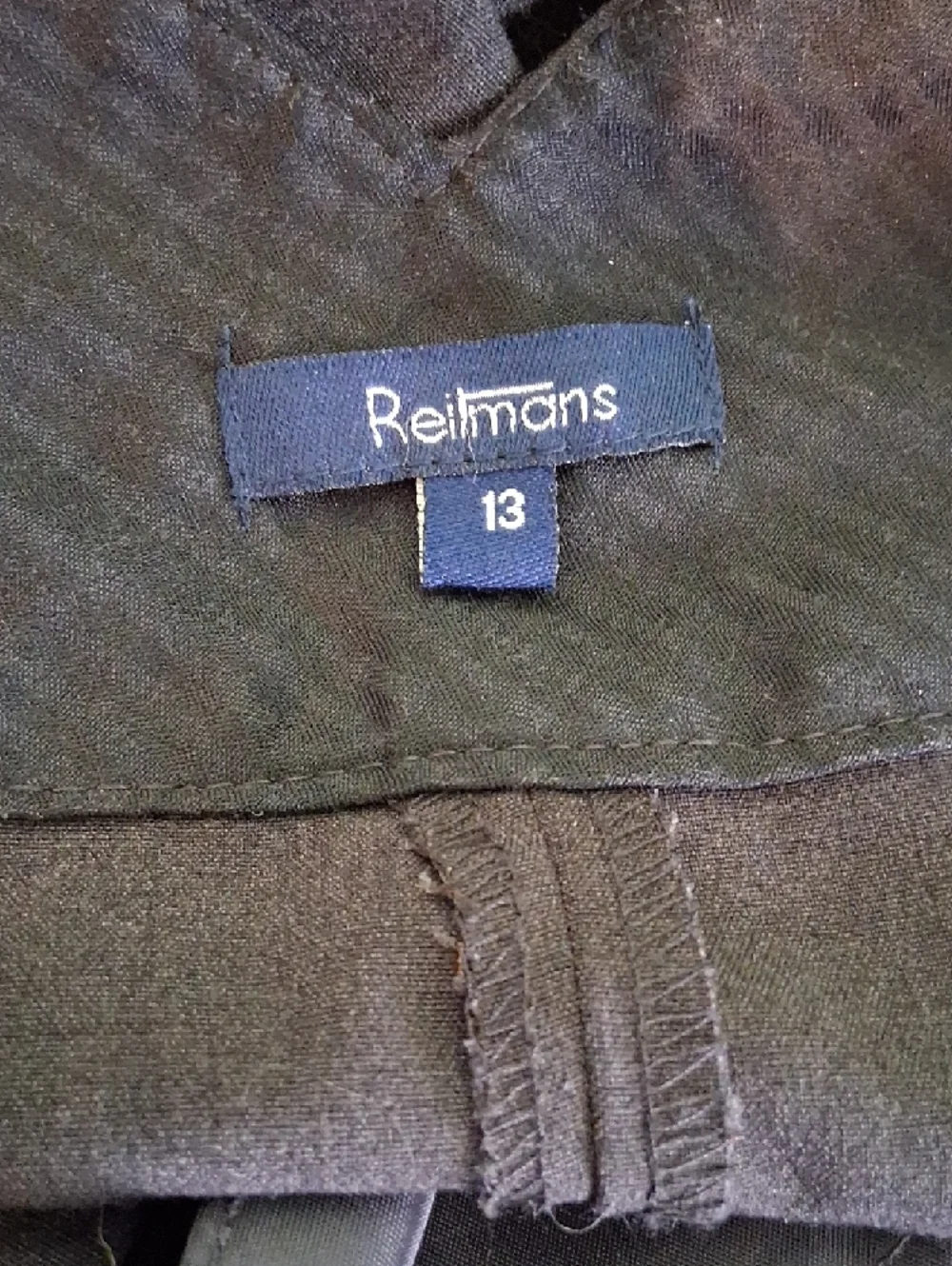 Reitmans Charcoal Gray Wide-Leg Dress Pants 4499 - Picture 5 of 7